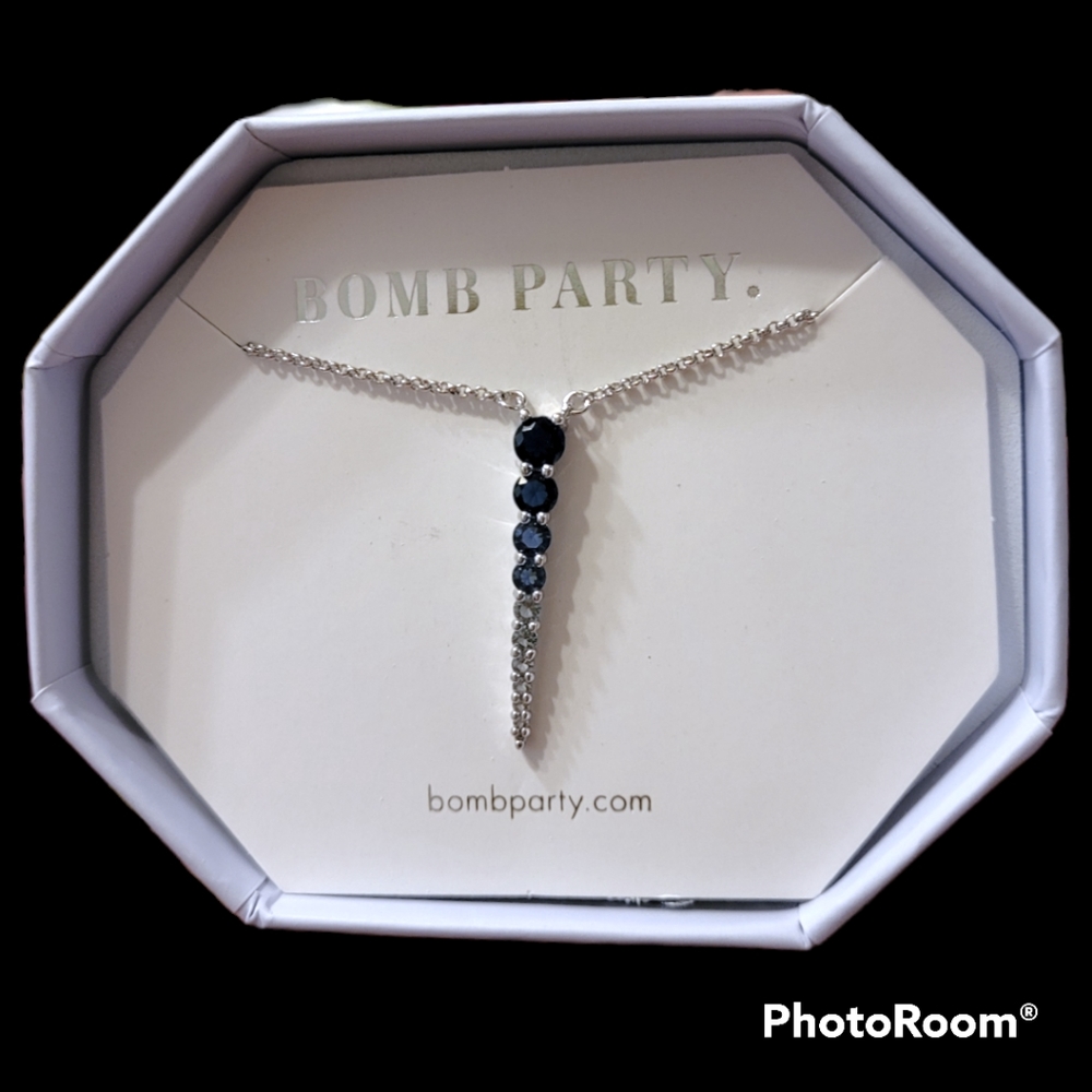 NIB Ombre Sapphire Necklace RBP3151
